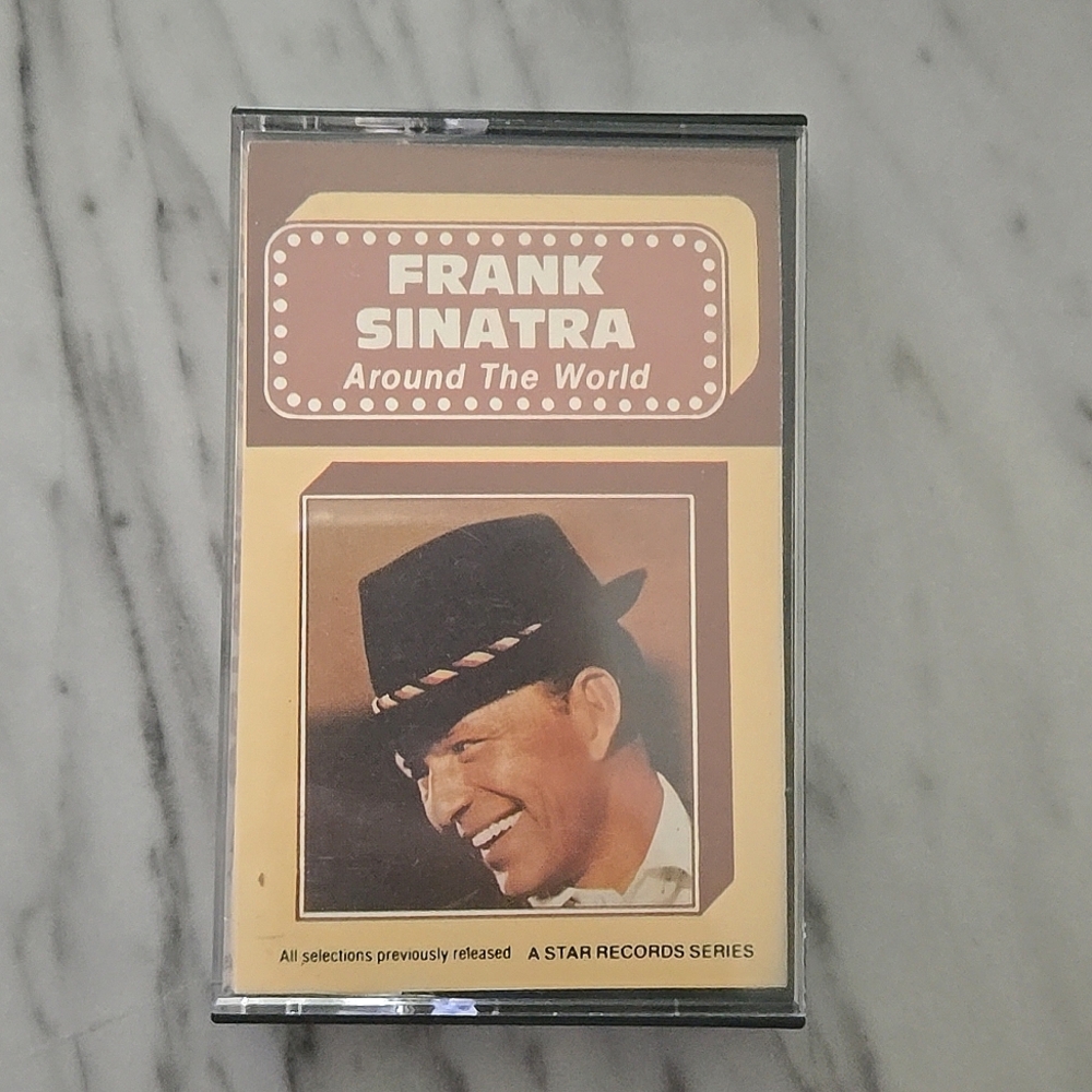 Vintage Frank Sinatra Around The World Cassette Tape